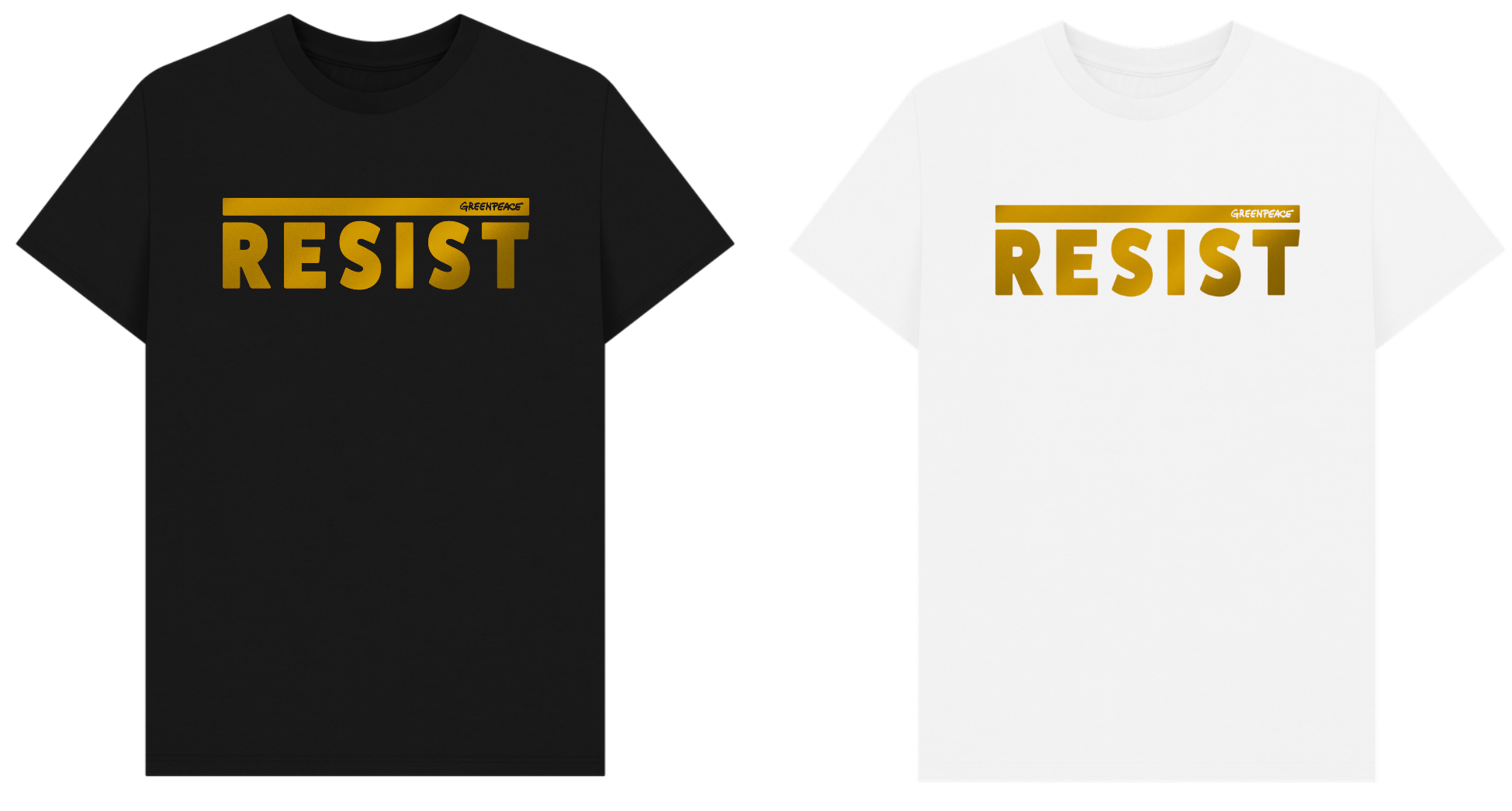 Greenpeace Resist merch