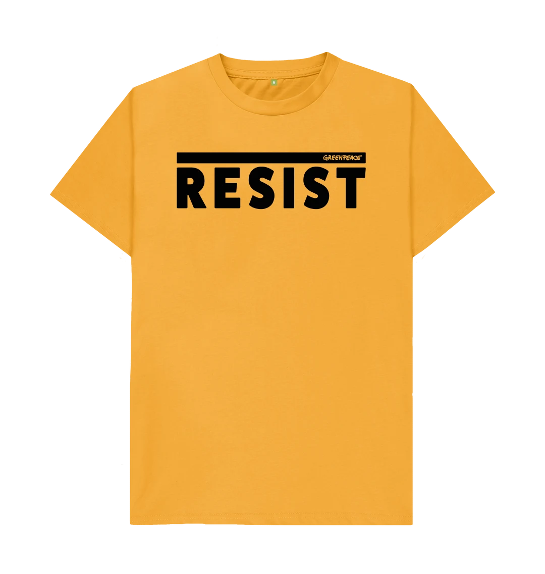 Greenpeace resist merch